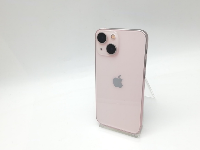 【中古】Apple 国内版 【SIMフリー】 iPhone 13 mini 128GB ピンク MLJF3J/A【吉祥寺】保証期間１ヶ月【ランクA】