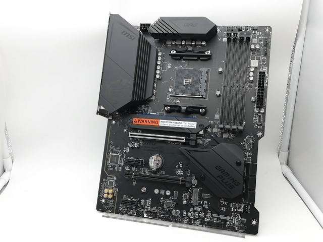 ほぼ未使用 MSI MPG B550 GAMING PLUS 保証残有り MSI MPG B550 GAMING PLUS AMD AM4 DDR4 M.2 USB 3.2 Gen 2 HDMI