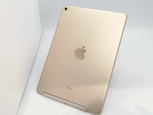 【中古】Apple 【Wi-Fi】 9.7インチ iPad Pro（2016） 128GB ゴールド MLMX2J/A【広島本通】保証期間１ヶ月【ランクC】