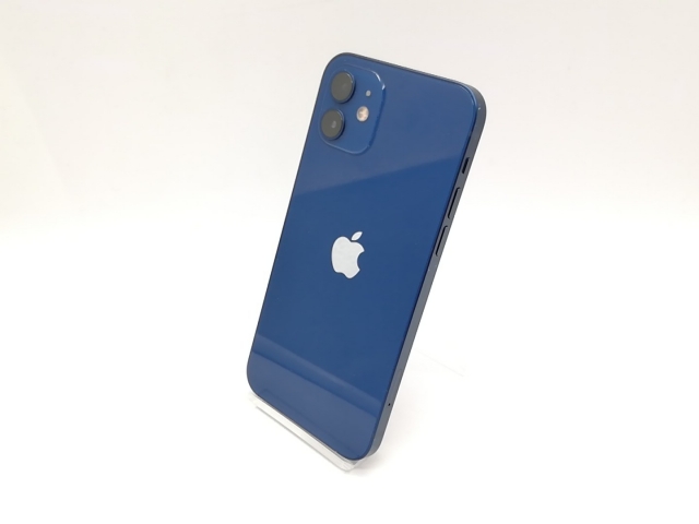 【中古】Apple ymobile 【SIMロック解除済み】 iPhone 12 128GB ブルー MGHX3J/A【吉祥寺】保証期間１ヶ月【ランクB】