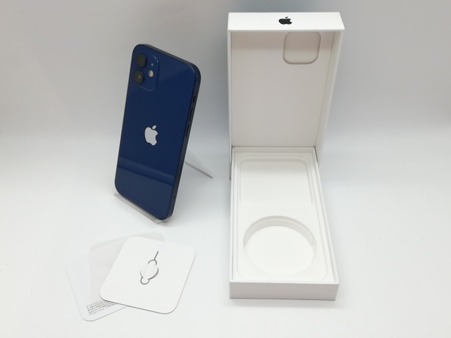 【中古】Apple ymobile 【SIMロック解除済み】 iPhone 12 128GB ブルー MGHX3J/A【吉祥寺】保証期間１ヶ月【ランクB】_7