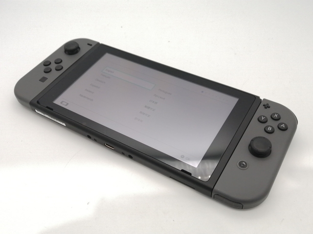 【中古】Nintendo Switch 本体 Joy-Con(L)/(R) グレー HAD-S-KAAAA 【2019年8月】【広島本通】保証期間１ヶ月【ランクB】 15,386円