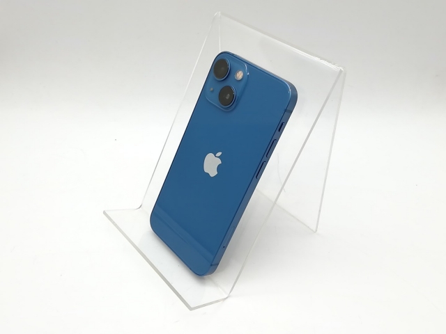 中古】Apple au 【SIMフリー】 iPhone 13 mini 256GB ブルー