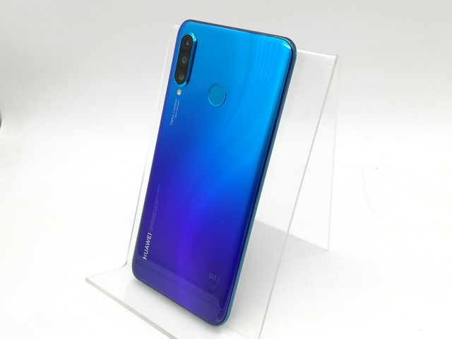 HUAWEI P30 lite SIMフリー ピーコックブルー HUAWEI P30 Lite
