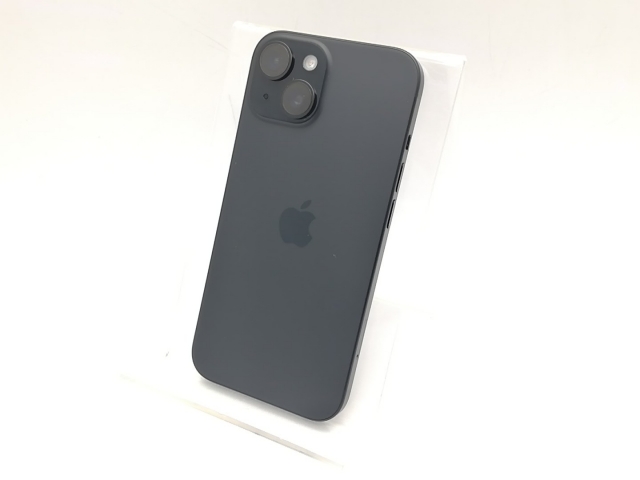 中古】Apple 国内版 【SIMフリー】 iPhone 15 128GB ブラック MTMH3J/A