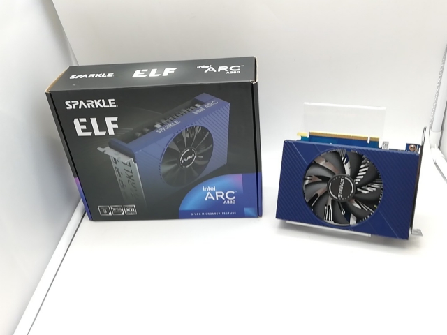 中古】SPARKLE Intel Arc A380 ELF SA380E-6G ArcA380/6GB(GDDR6