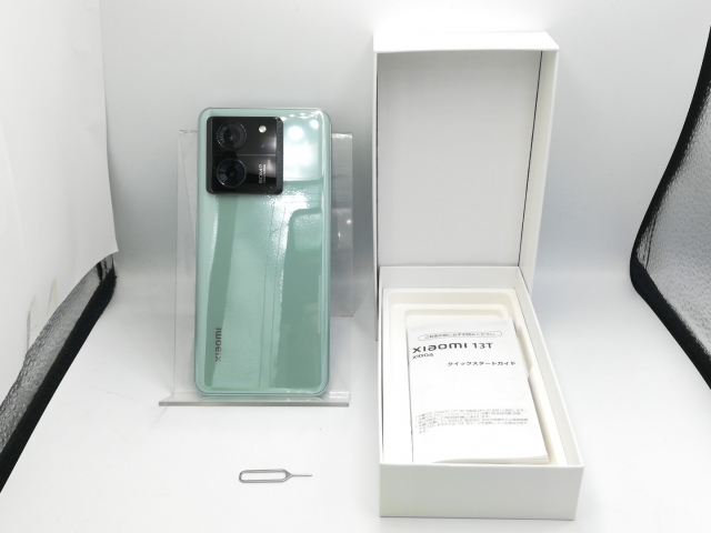 Xiaomi 13T メドウグリーン 緑 XIG04 SIMフリー シャオミ xiaomi 13t