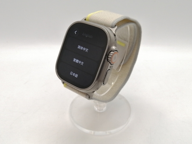 中古】Apple Apple Watch Ultra 49mm Cellular チタニウムケース