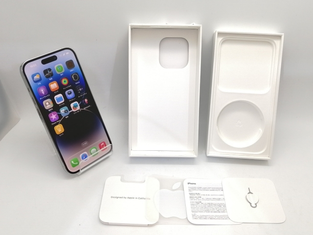 【中古】Apple 国内版 【SIMフリー】 iPhone 14 Pro 512GB シルバー MQ1V3J/A【高崎モントレー】保証期間１週間【ランクC】_7