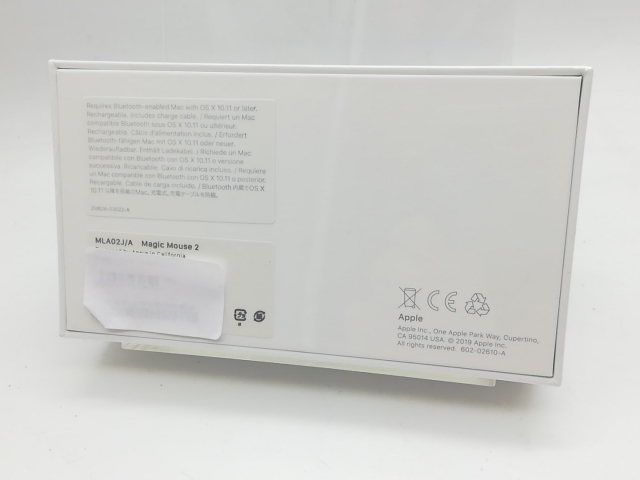 【未使用】Apple Magic Mouse 2 (2015) シルバー MLA02J/A【吉祥寺】保証期間１週間_2