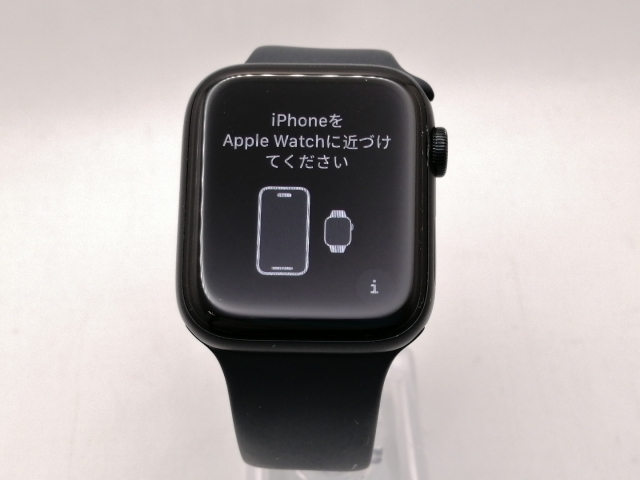 【中古】Apple Apple Watch SE2 44mm GPS ミッドナイトアルミニウムケース/ミッドナイトスポーツバンド(M/L) MRE93J/A【三宮駅前】保証期間１ヶ月【ランクB】