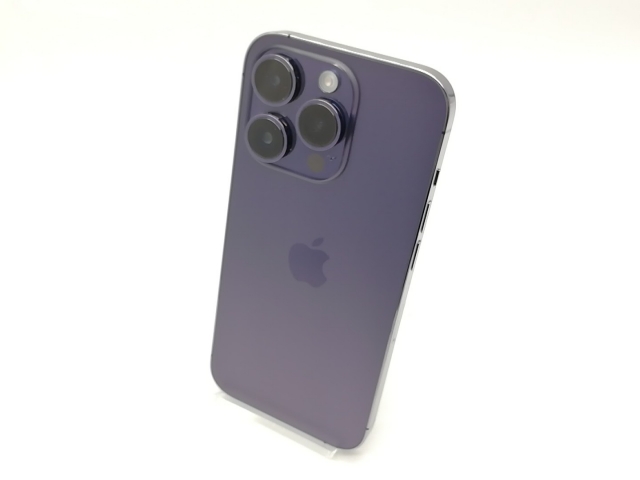 中古】Apple 国内版 【SIMフリー】 iPhone 14 Pro 256GB ディープ 