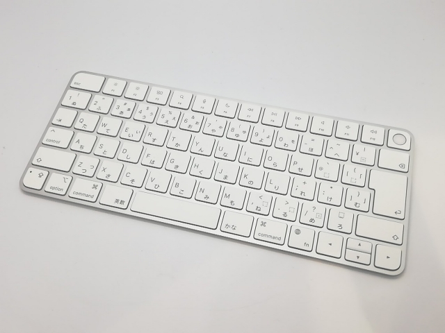 【中古】Apple Magic Keyboard（2021/テンキーなし/Appleシリコン搭載Mac用Touch ID） - 日本語（JIS） MK293J/A【府中ル・シーニュ】保証期間１週間