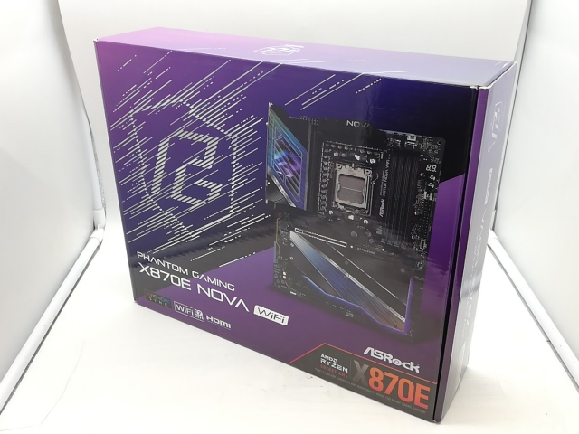 【中古】ASRock X870E Nova WiFi X870E/AM5/ATX【吉祥寺】保証期間１週間_8
