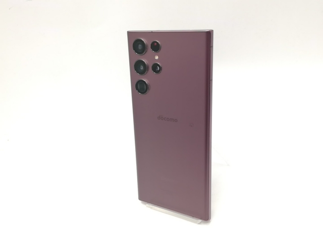 【中古】SAMSUNG docomo 【SIMフリー】 Galaxy S22 Ultra バーガンディ 12GB 256GB SC-52C【吉祥寺】保証期間１ヶ月【ランクB】