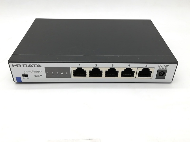 I-O DATA 2.5Gスイッチングハブ 5ポート ETQG-ESH05 中古 中古】I-O DATA ETQG-ESH05 2.5Gbps対応 5ポートスイッチングハブ