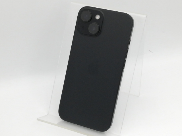 【中古】Apple 国内版 【SIMフリー】 iPhone 15 512GB ブラック MTMU3J/A【中野】保証期間１ヶ月【ランクB】