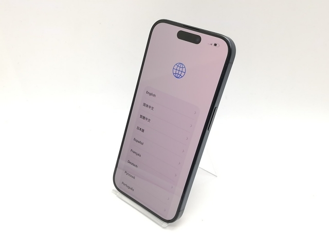 【中古】Apple 国内版 【SIMフリー】 iPhone 15 Pro 256GB ブルーチタニウム MTUG3J/A【吉祥寺】保証期間１ヶ月【ランクC】_1