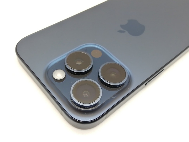 【中古】Apple 国内版 【SIMフリー】 iPhone 15 Pro 256GB ブルーチタニウム MTUG3J/A【吉祥寺】保証期間１ヶ月【ランクC】_6