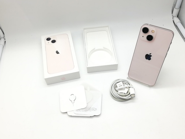【中古】Apple 楽天モバイル 【SIMフリー】 iPhone 13 mini 128GB ピンク MLJF3J/A【吉祥寺】保証期間１週間【ランクC】_9