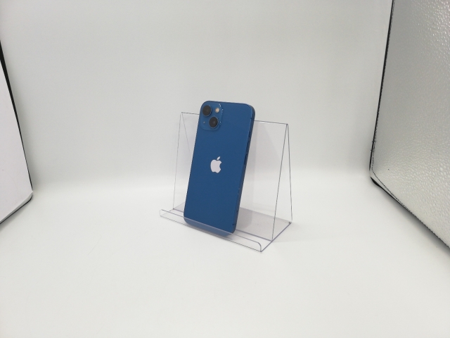 中古】Apple 国内版 【SIMフリー】 iPhone 13 256GB ブルー MLNM3J/A