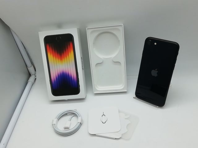 【中古】Apple ymobile 【SIMフリー】 iPhone SE（第3世代） 128GB ミッドナイト MMYF3J/A【吉祥寺】保証期間１ヶ月【ランクB】_9