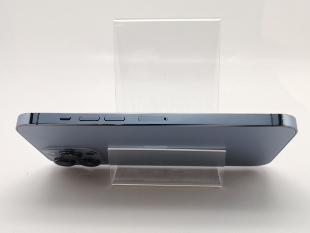 【中古】【赤ロム保証あり】Apple SoftBank 【SIMフリー】 iPhone 13 Pro Max 256GB シエラブルー MLJD3J/A【津田沼】保証期間１ヶ月【ランクC】