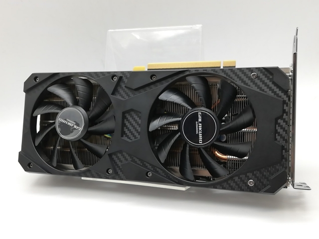中古】玄人志向 GALAKURO GAMING GG-RTX3060Ti-E8GB/DF/LHR RTX3060Ti