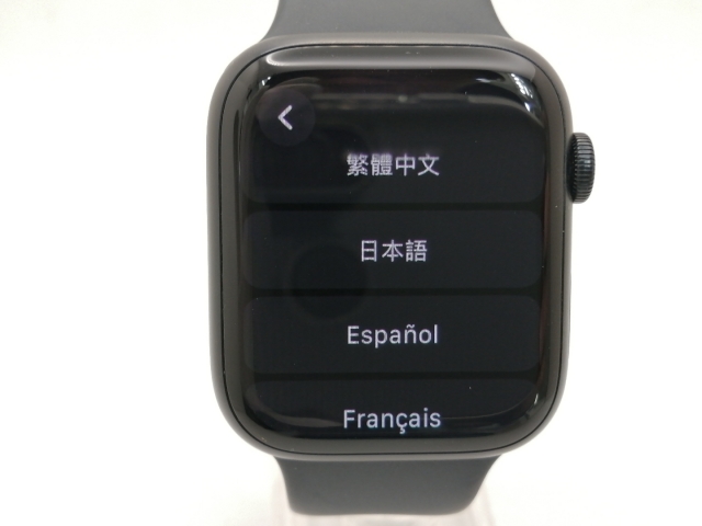 【中古】Apple Apple Watch Series8 45mm GPS アルミニウムケース 海外版 (バンド付き)【三宮駅前】保証期間１ヶ月【ランクC】