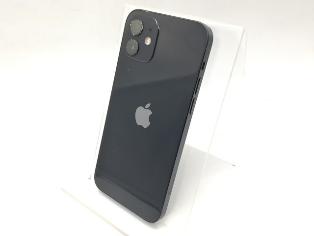 【中古】Apple 国内版 【SIMフリー】 iPhone 12 64GB ブラック MGHN3J/A【吉祥寺】保証期間１ヶ月【ランクC】