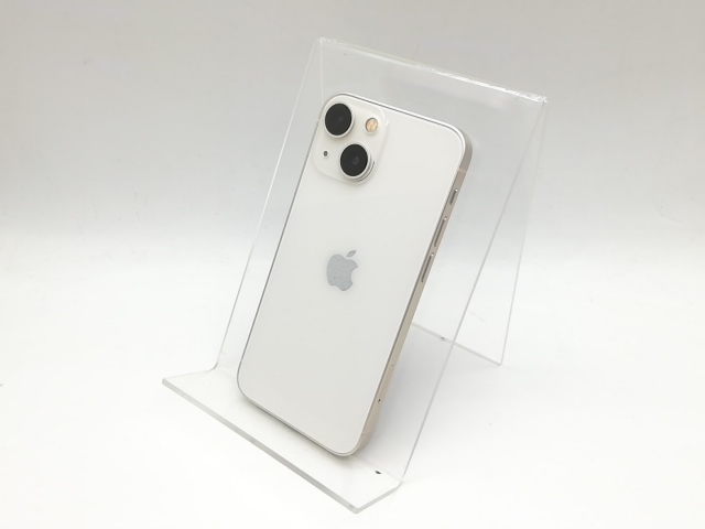 【中古】Apple 楽天モバイル 【SIMフリー】 iPhone 13 mini 128GB スターライト MLJE3J/A【吉祥寺】保証期間１週間【ランクC】