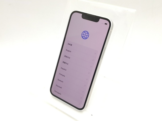 【中古】Apple 楽天モバイル 【SIMフリー】 iPhone 13 mini 128GB スターライト MLJE3J/A【吉祥寺】保証期間１週間【ランクC】_1