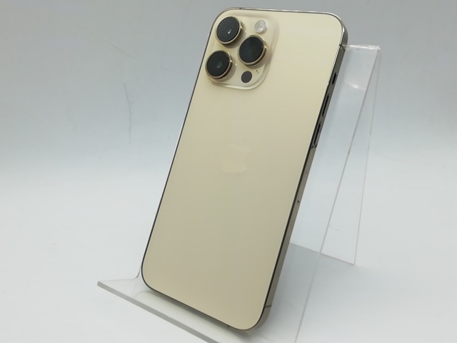 中古】Apple 国内版 【SIMフリー】 iPhone 14 Pro Max 256GB ゴールド 