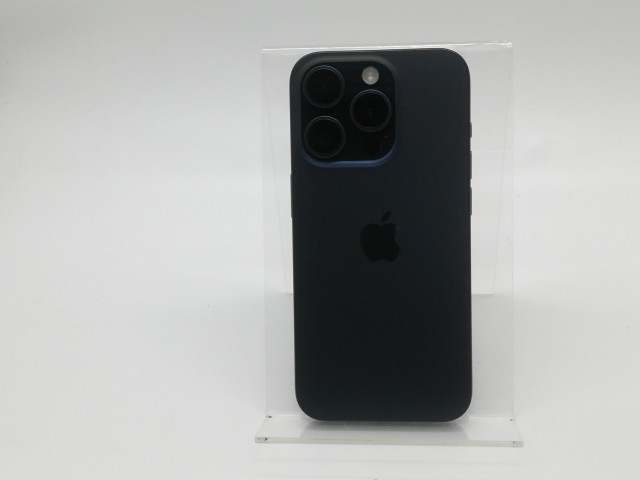 【中古】Apple 国内版 【SIMフリー】 iPhone 15 Pro 128GB ブルーチタニウム MTUA3J/A【吉祥寺】保証期間１ヶ月【ランクA】