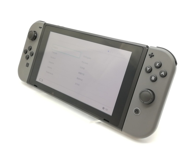 Nintendo Switch グレー 本体 中古品 Nintendo Switch Lite グレー 本体 箱付き 裏面写真あり Switch lite