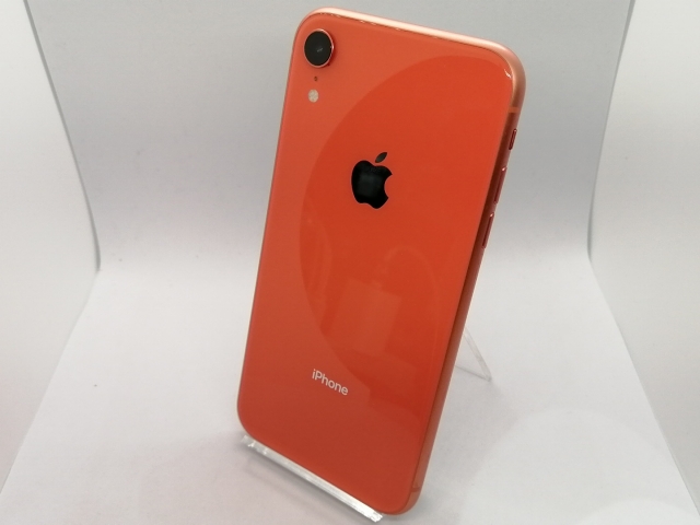 【中古】Apple 海外版 【SIMフリー】 iPhone XR 128GB コーラル【吉祥寺】保証期間１ヶ月【ランクC】