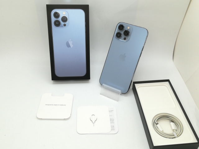 iphone 13PRO シエラブルー 256GB 国内版 SIMフリー「美品 iphone 13PRO シエラブルー 256GB 国内版 SIMフリー「美品