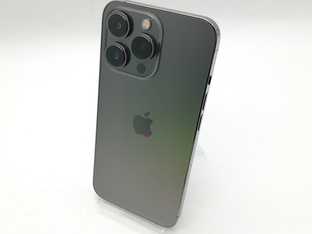 【中古】Apple docomo 【SIMフリー】 iPhone 13 Pro 128GB グラファイト MLUE3J/A【吉祥寺】保証期間１ヶ月【ランクB】
