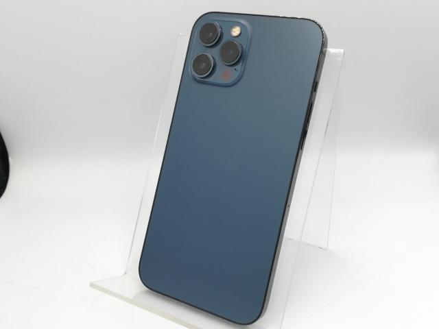 iPhone12ProパシフィックブルーSIMロックあり（KDDI） 256GB simロック解除済み iphone 12 pro max 256GB パシフィックブルー