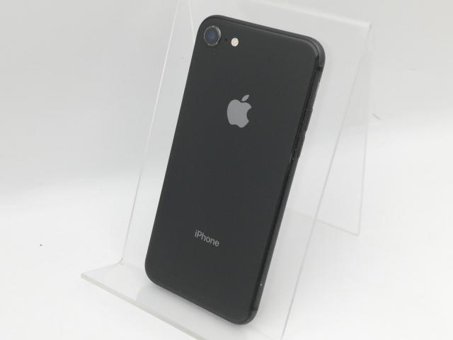 【中古】Apple au 【SIMロック解除済み】 iPhone 8 256GB スペースグレイ MQ842J/A【中野】保証期間１ヶ月【ランクC】