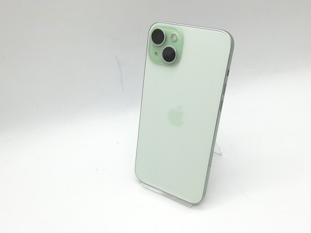 【中古】Apple 国内版 【SIMフリー】 iPhone 15 Plus 128GB グリーン MU0E3J/A【新宿東口】保証期間１ヶ月【ランクA】