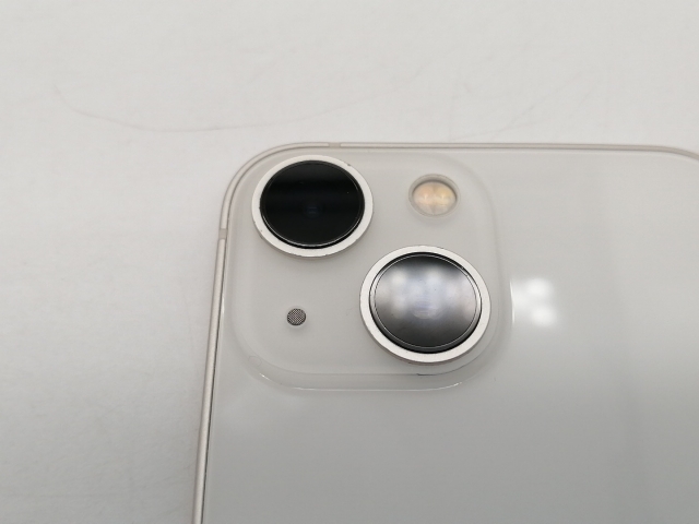 【中古】Apple docomo 【SIMフリー】 iPhone 13 mini 128GB スターライト MLJE3J/A【札幌南2条】保証期間１週間【ランクC】_6