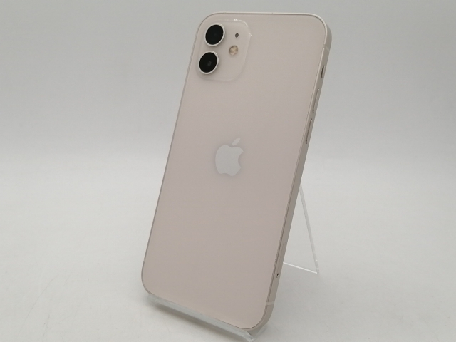 【中古】Apple docomo 【SIM鍵を掛ける取り消す済み】 iPhone 12 64GB 白いこと MGHP3J/A【札幌南2条】言いはなつ継続期間１週【位置づけるC】