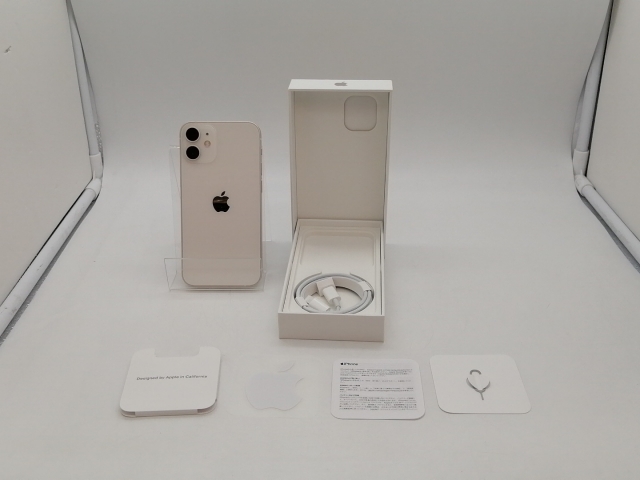 【中古】Apple docomo 【SIMロック解除済み】 iPhone 12 mini 256GB ホワイト MGDT3J/A【池袋東口】保証期間１ヶ月【ランクC】_7
