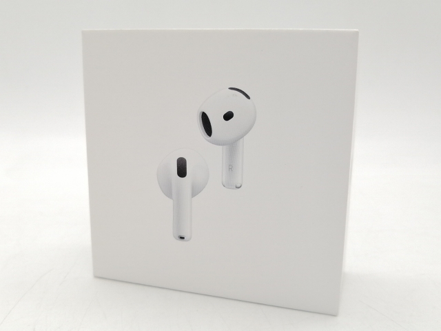 未使用】Apple AirPods 4 アクティブノイズキャンセリング搭載モデル