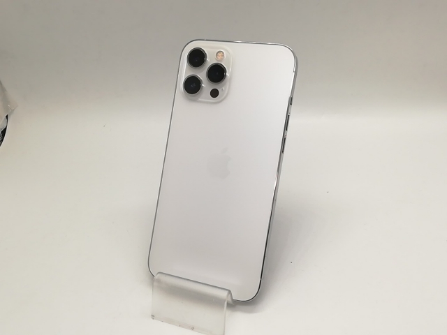 【中古】Apple docomo 【SIMロック解除済み】 iPhone 12 Pro Max 256GB シルバー MGD03J/A【札幌南2条】保証期間１週間【ランクC】