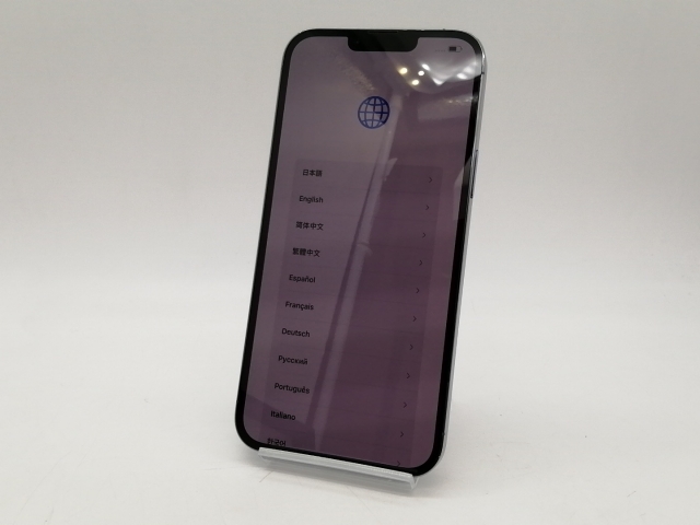 【中古】Apple 国内版 【SIMフリー】 iPhone 13 Pro Max 128GB シエラブルー MLJ73J/A【札幌南2条】保証期間１週間【ランクC】