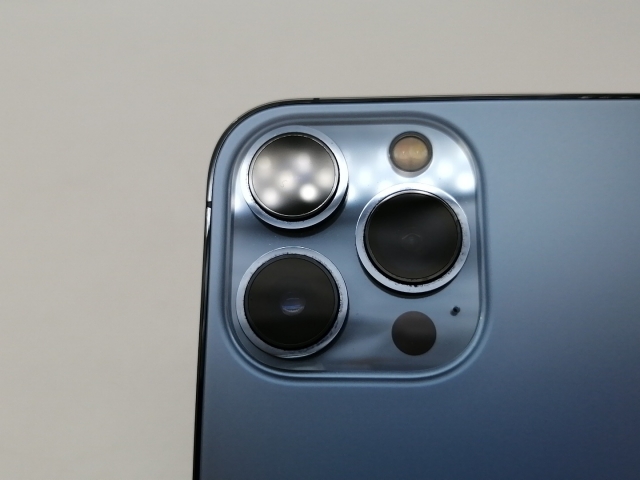 【中古】Apple 国内版 【SIMフリー】 iPhone 13 Pro Max 128GB シエラブルー MLJ73J/A【札幌南2条】保証期間１週間【ランクC】