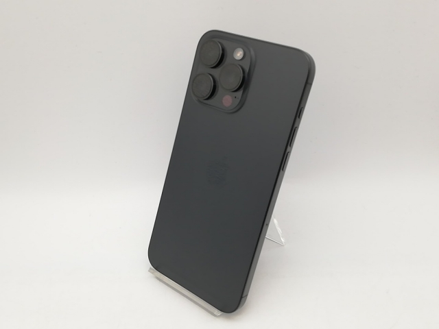 【中古】Apple 国内版 【SIMフリー】 iPhone 15 Pro Max 256GB ブラックチタニウム MU6P3J/A【札幌南2条】保証期間１ヶ月【ランクA】