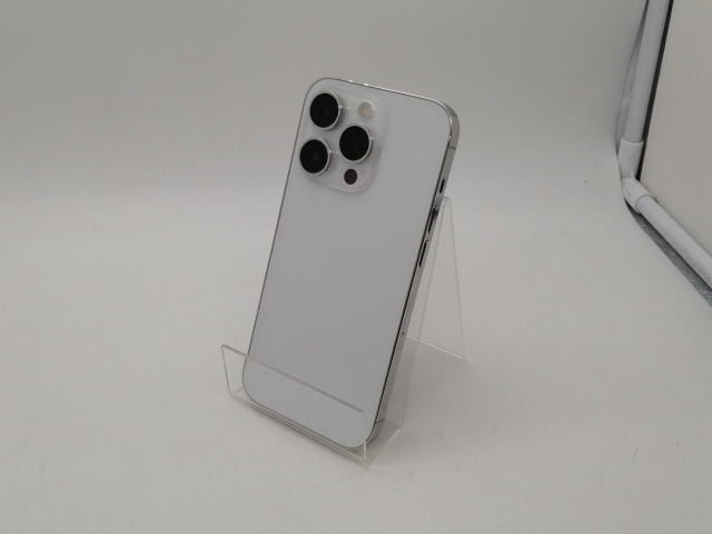【中古】Apple SoftBank 【SIMフリー】 iPhone 14 Pro 128GB シルバー MQ013J/A【札幌南2条】保証期間１週間【ランクC】 54,588円